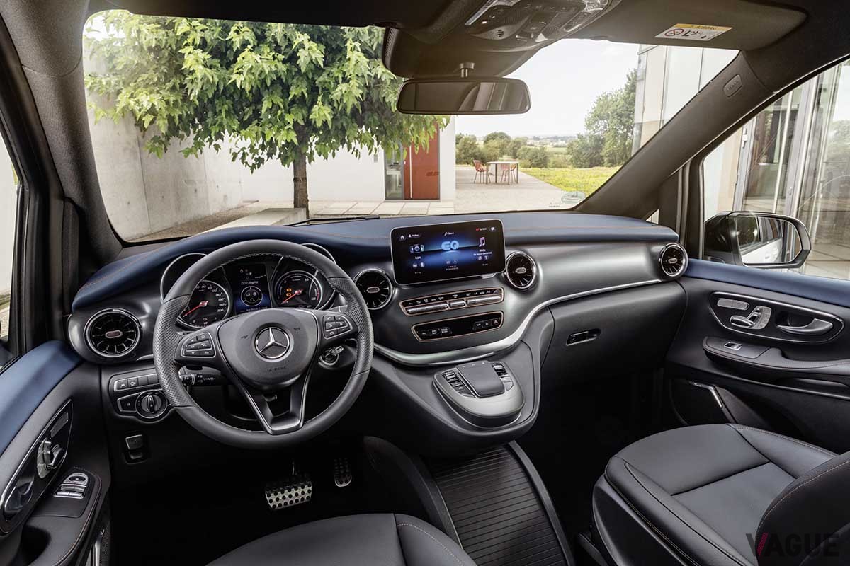メルセデス・ベンツのEV「EQV」のインテリア