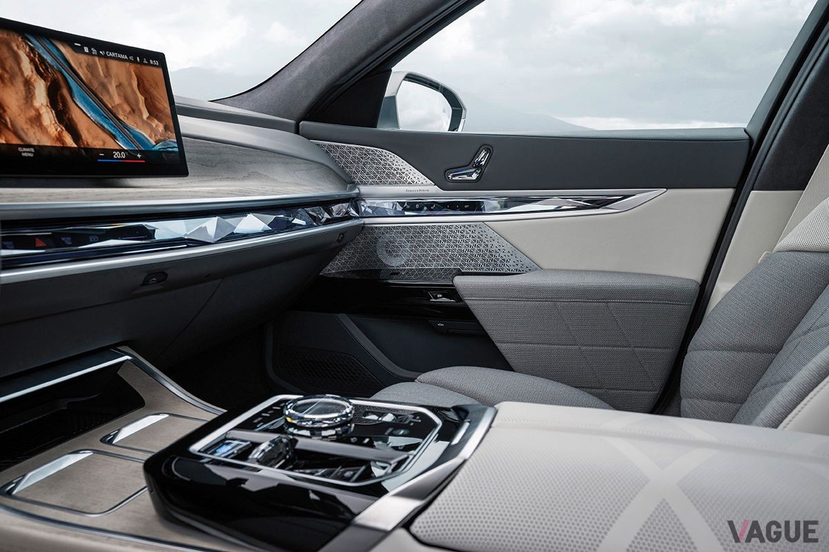 BMW新型「7シリーズ」のインテリア