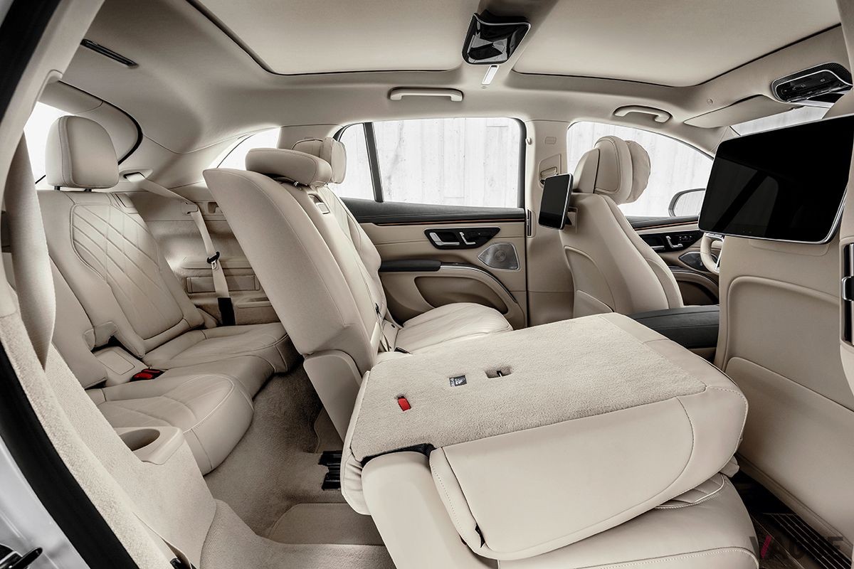 メルセデス・ベンツ新型「EQS SUV」のインテリア