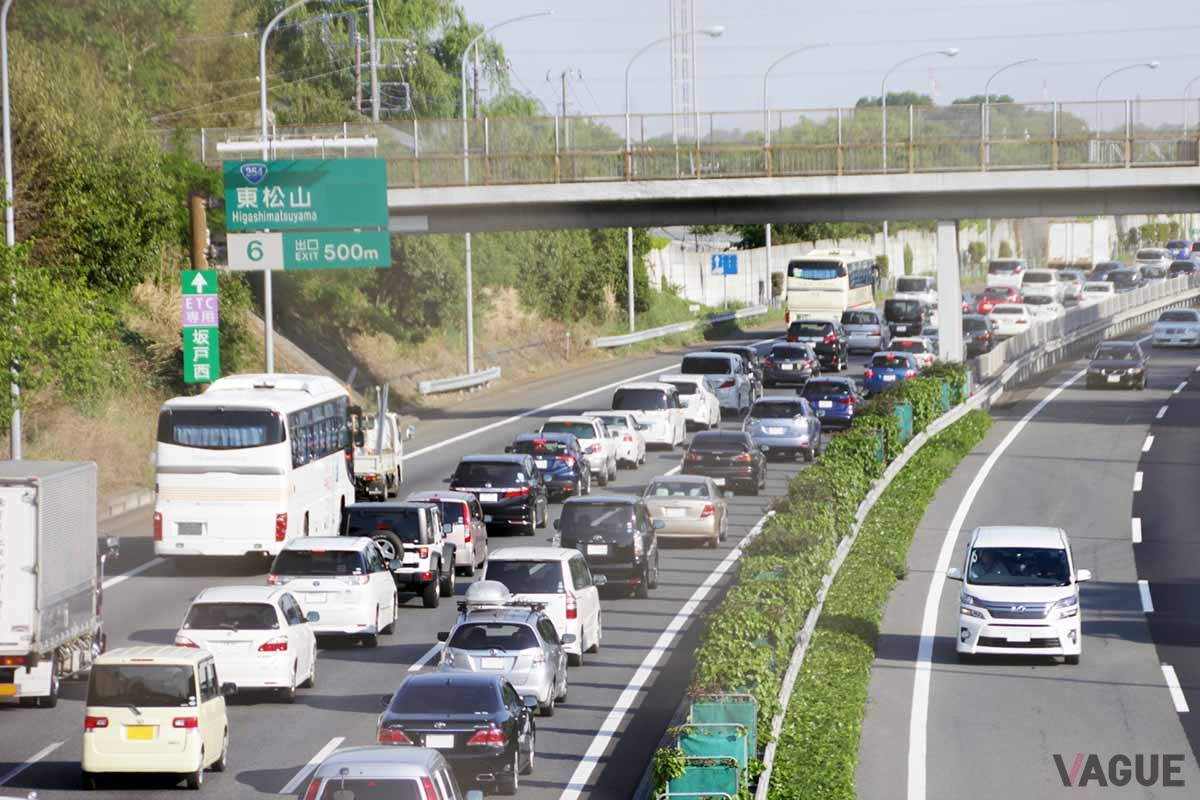 高速道路の渋滞（イメージ）