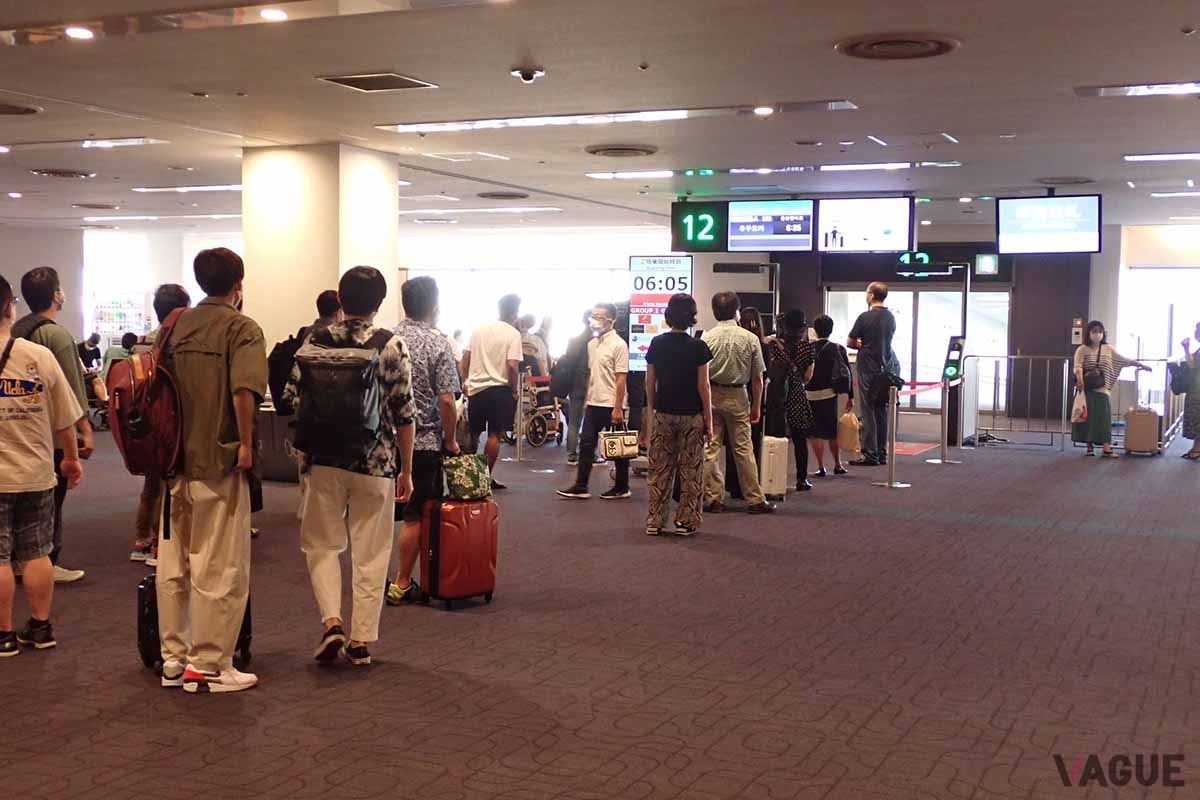 羽田空港の様子