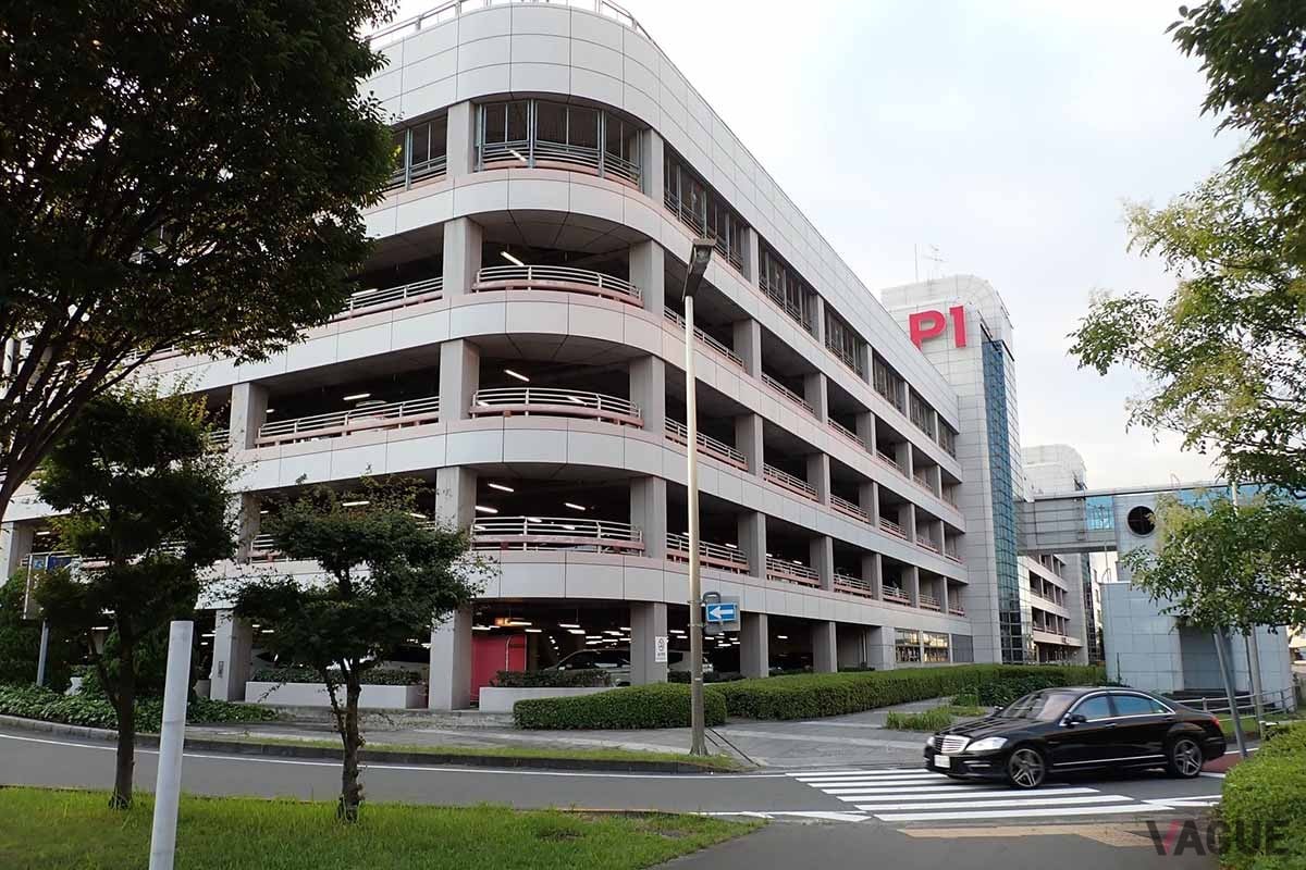 羽田空港駐車場。P3・P4は第2旅客ターミナル（ANA、エアドゥ、ソラシドエア、一部の国際線）が近い