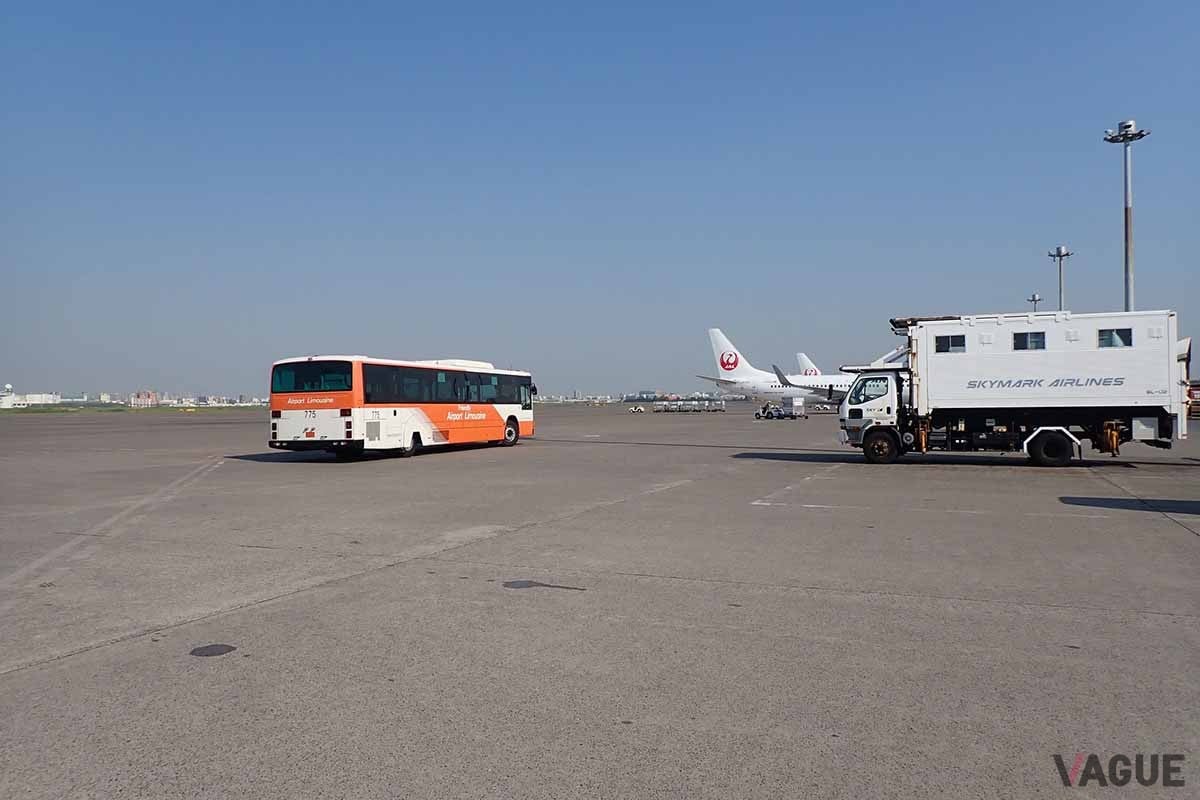 羽田空港の様子