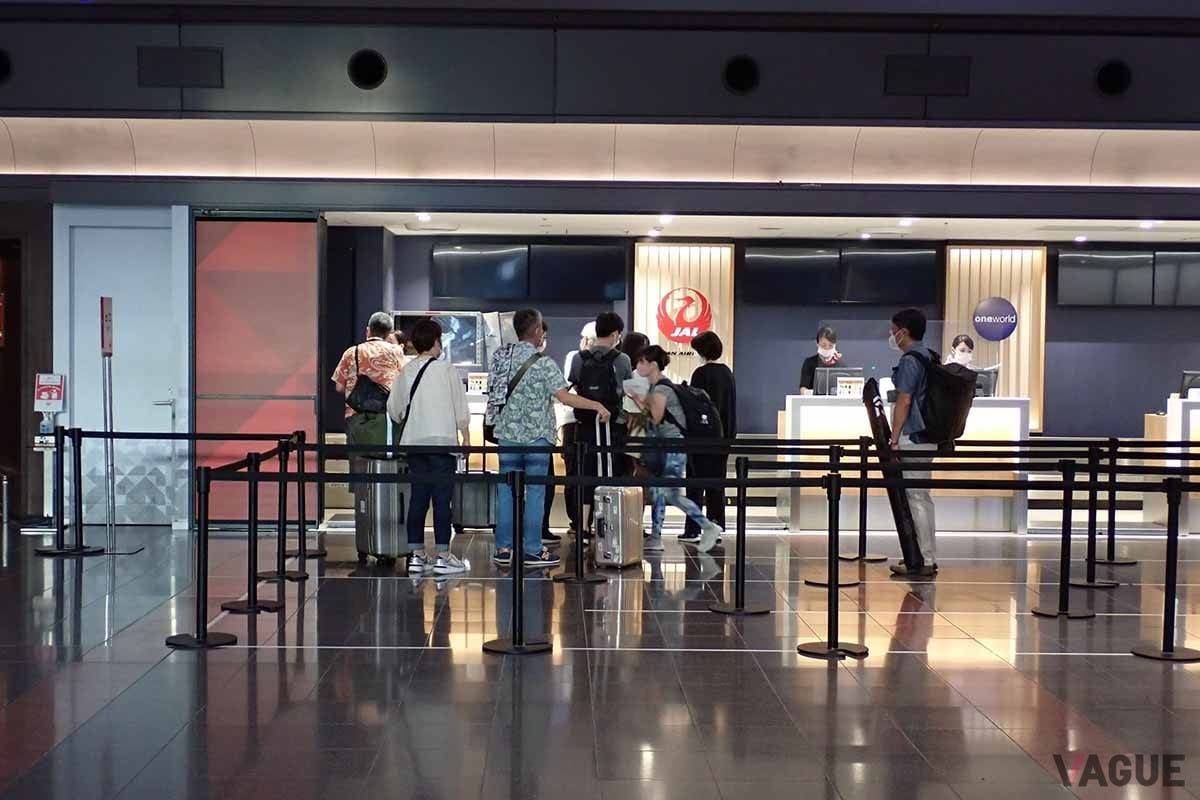 羽田空港の様子