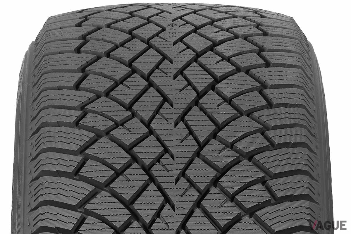 ノキアンタイヤ「ハッカペリッタR5」のトレッドパターン