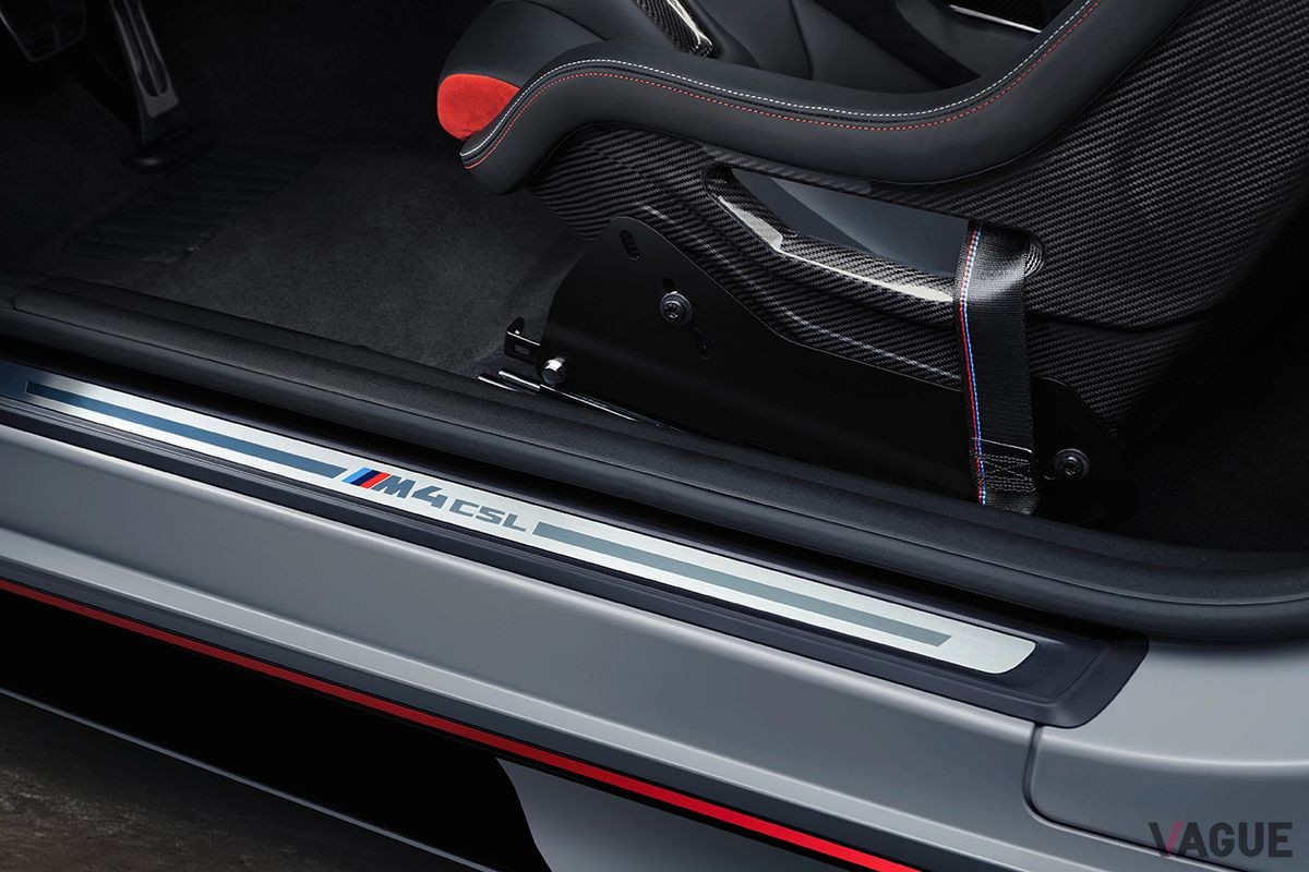 BMW「M4 CSL」のインテリア