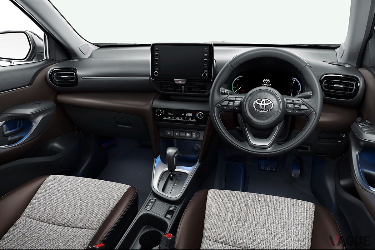Direct Shift-CVTを搭載したトヨタ新型「ヤリスクロス」のインテリア