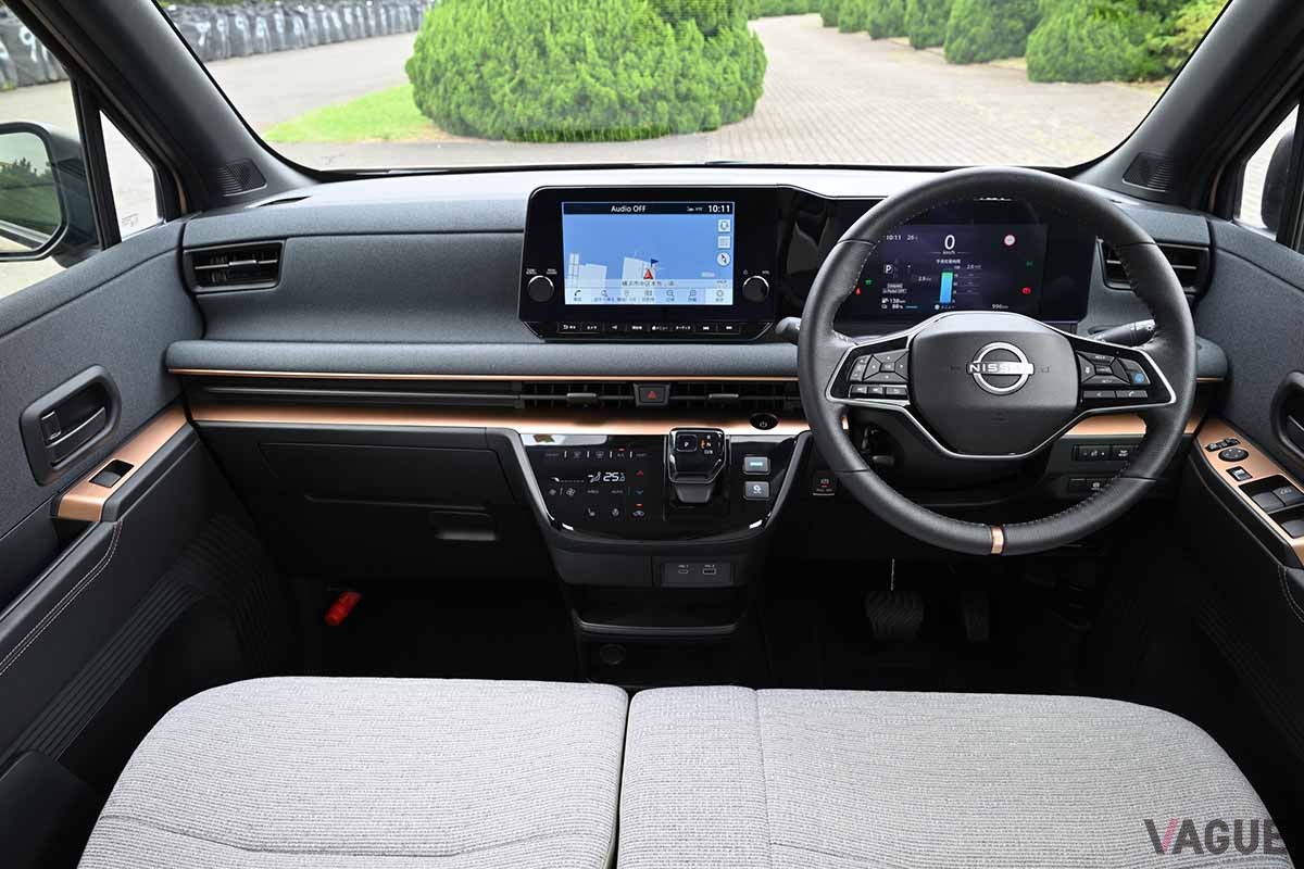 日産新型「サクラ」のインテリア