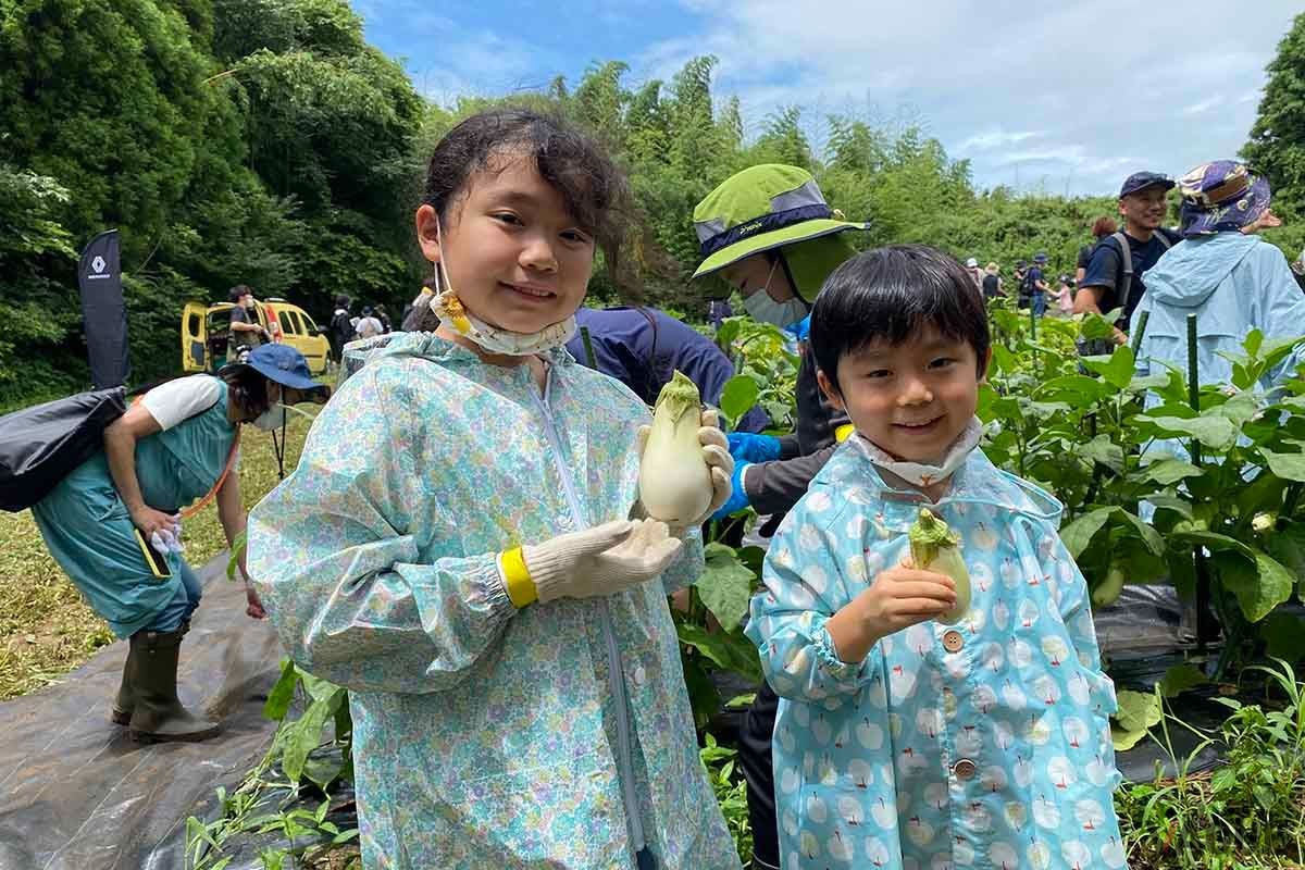 成田ゆめ牧場「カングーファーム」で開催された収穫祭の様子