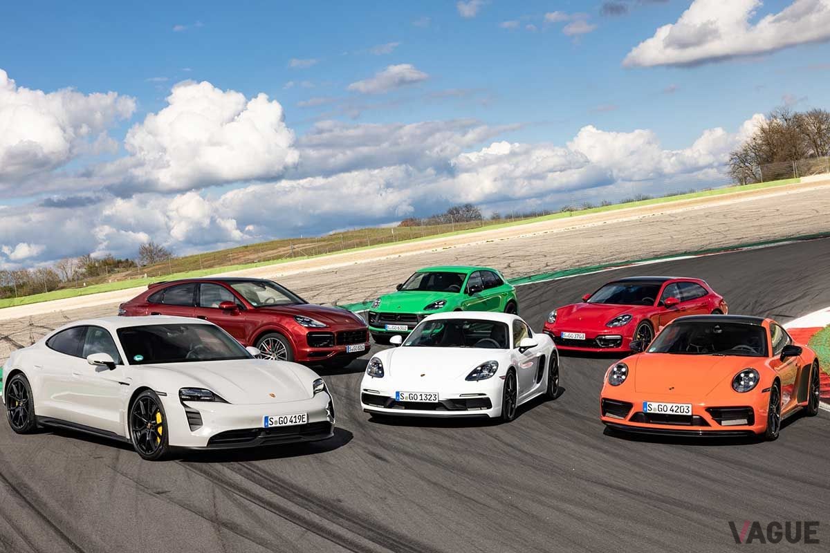 ポルシェのモデルラインナップ