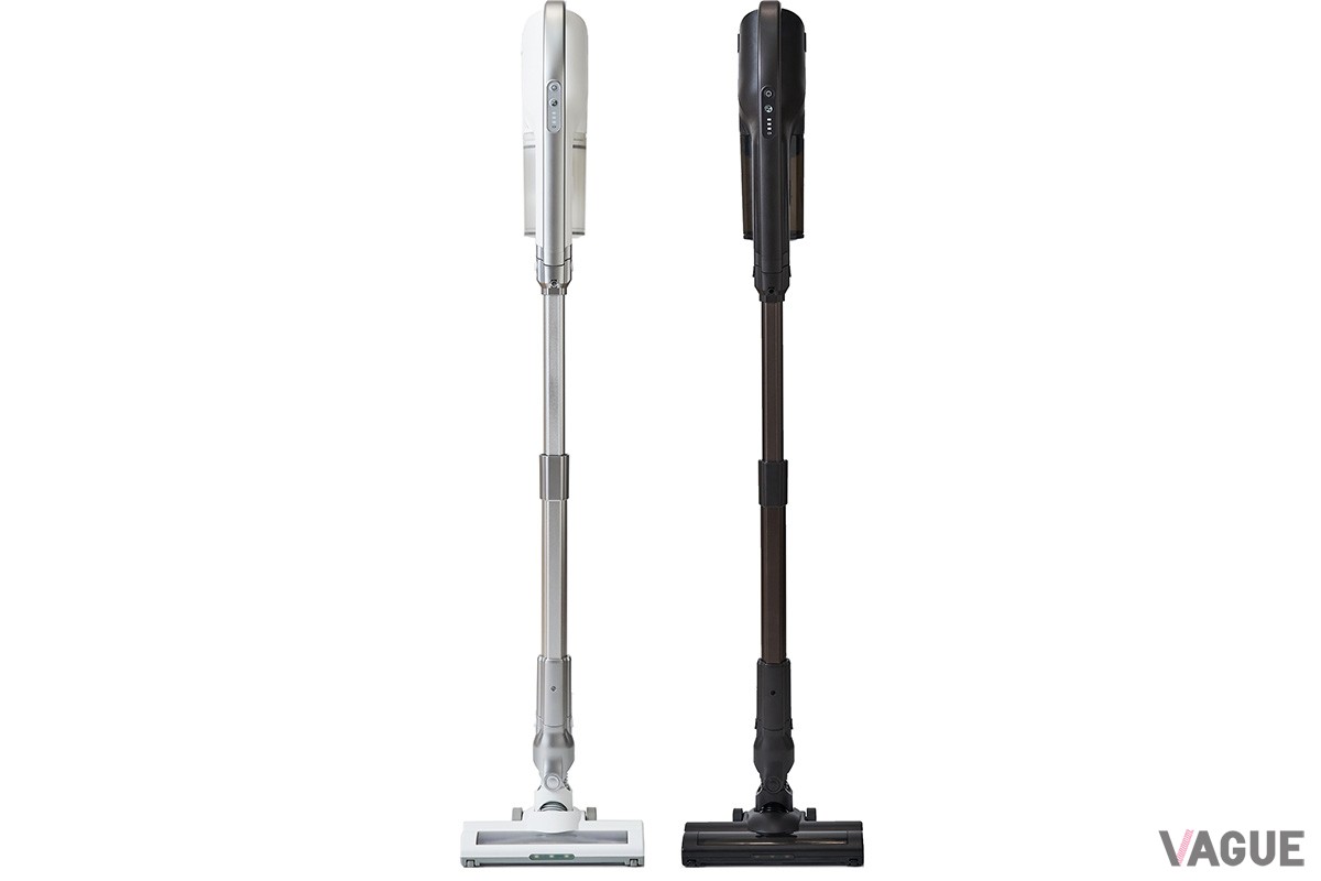楽々伸縮×コードレス×ボタンは2つだけの、コードレス掃除機「のび～るスティック」