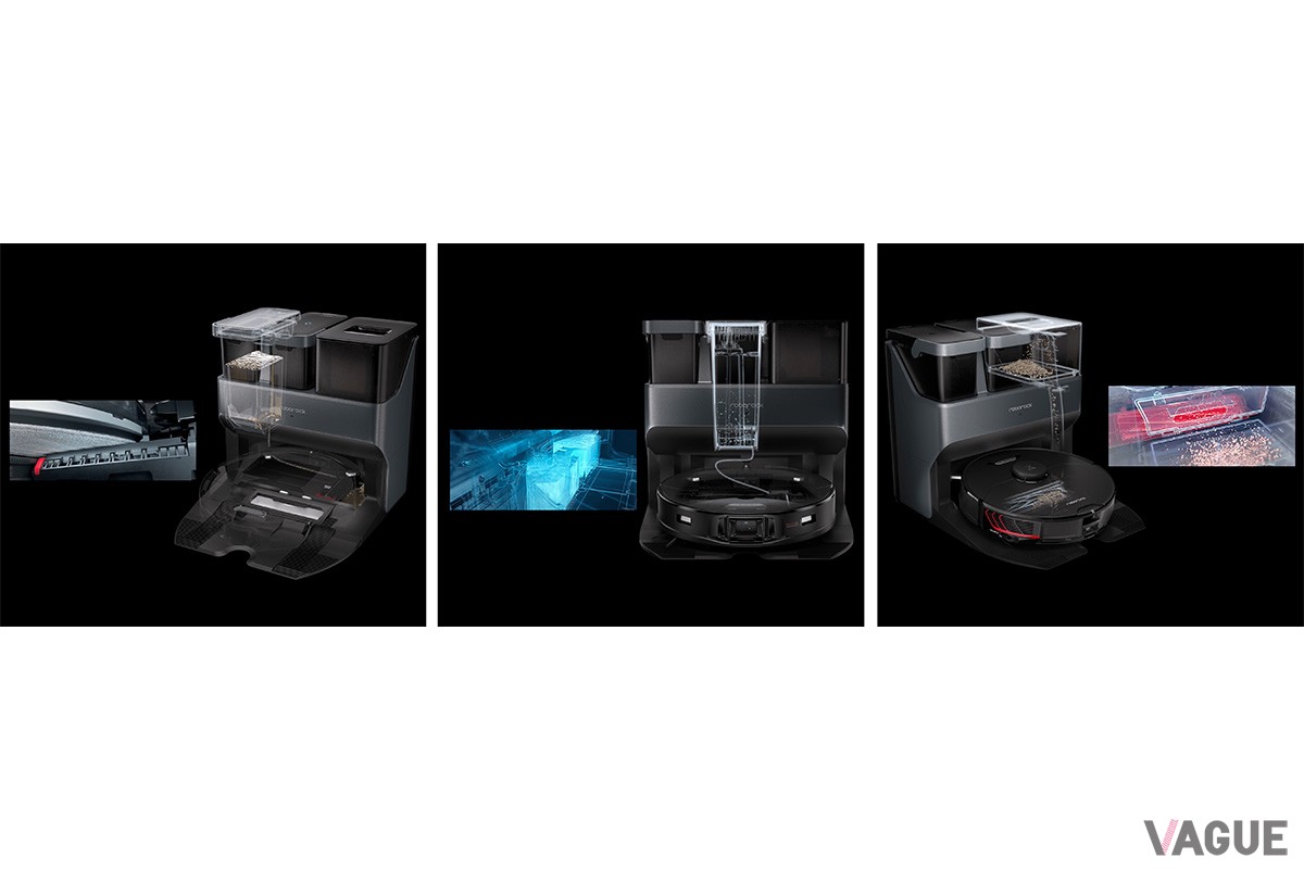 ゴミ収集／給水／ モップ洗浄の3wayで快適な毎日を