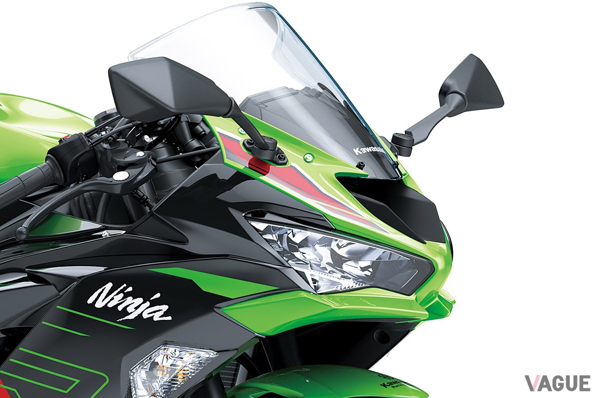 スーパーバイク世界選手権を戦う「Ninja ZX-10RR」をイメージした新グラフィックが印象的な2023年仕様の「Ninja ZX-6R KRTエディション」