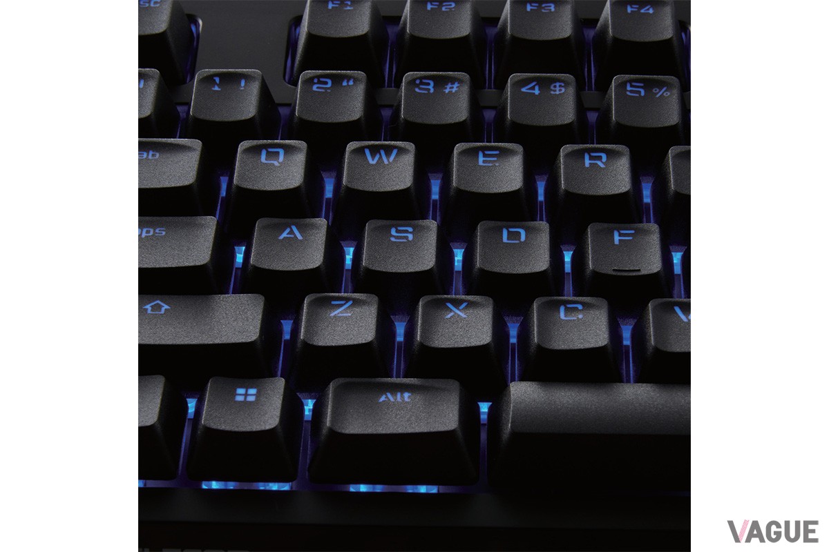 最適な角度や高さなどにこだわったキー形状