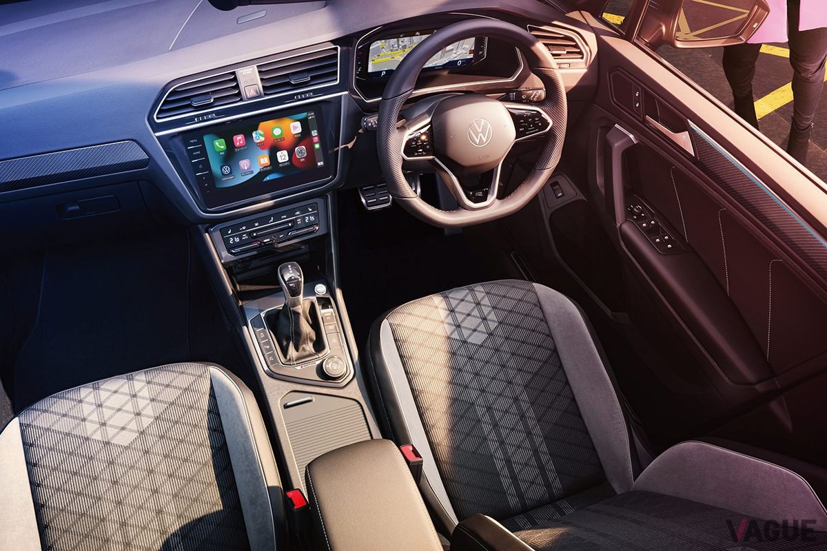 VW「ティグアンTSI 4MOTION」の室内
