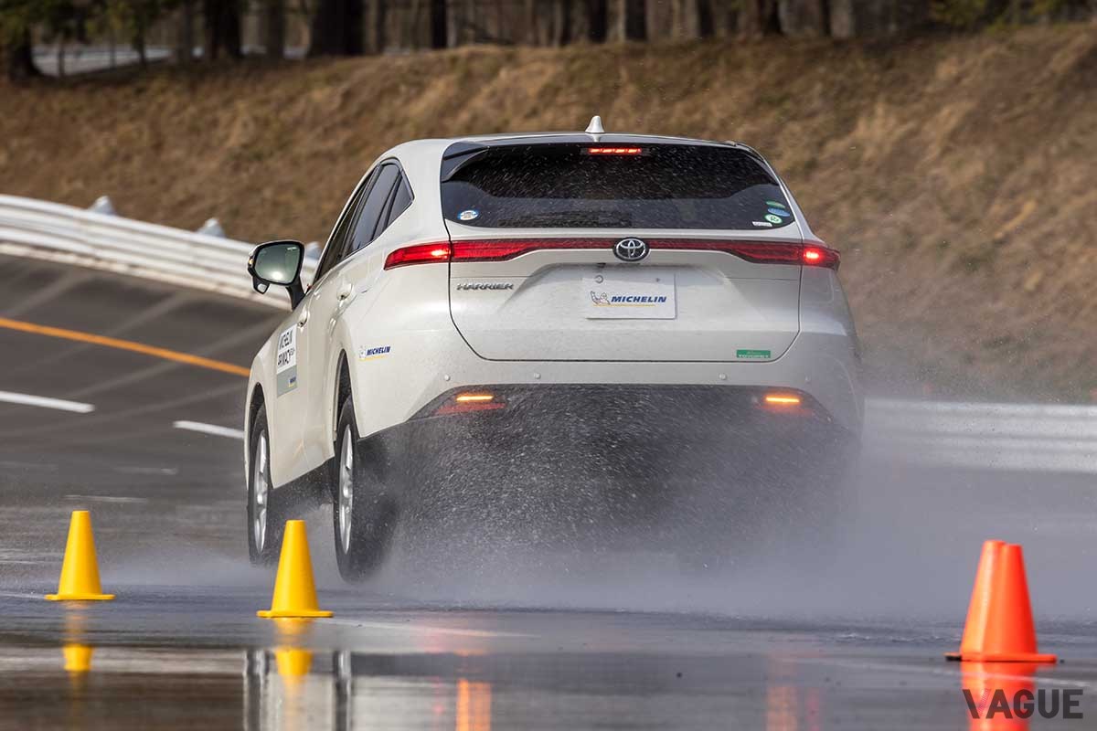 ミシュラン「プライマシーSUV＋」を装着したトヨタ「ハリアー」
