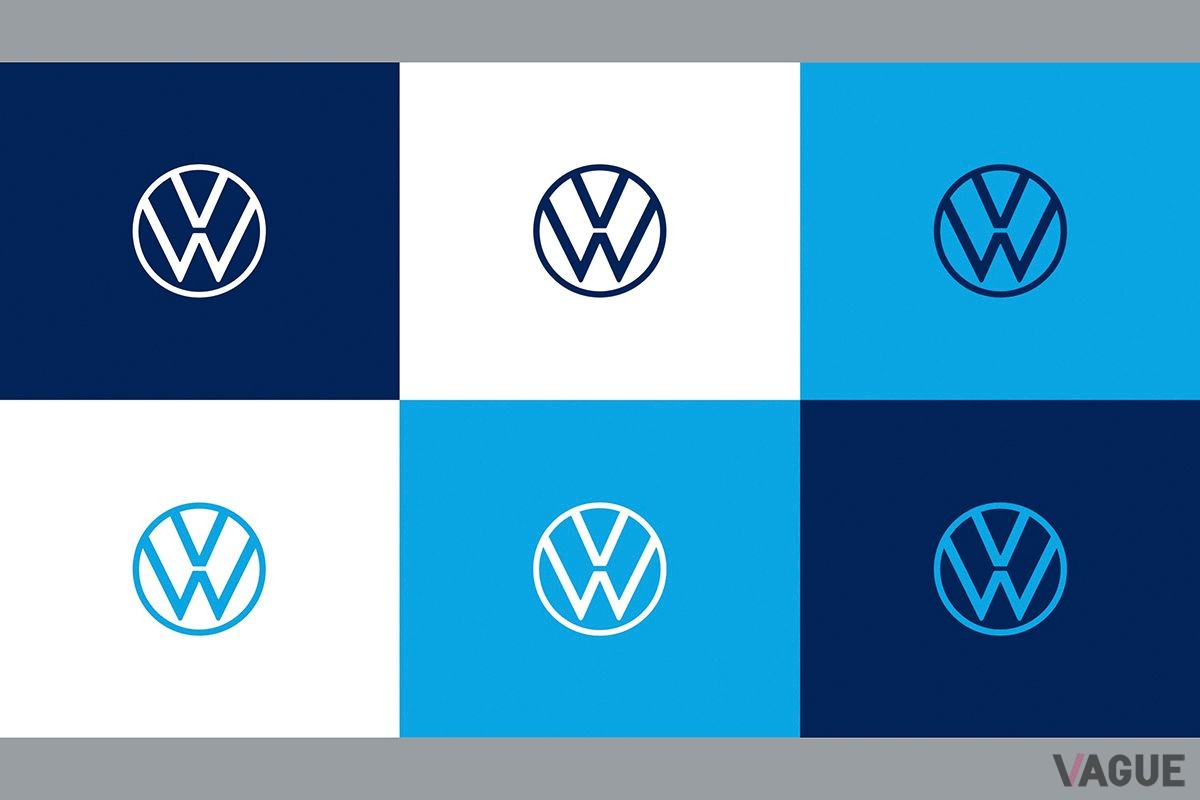 2019年9月に発表されたVWの新ロゴ
