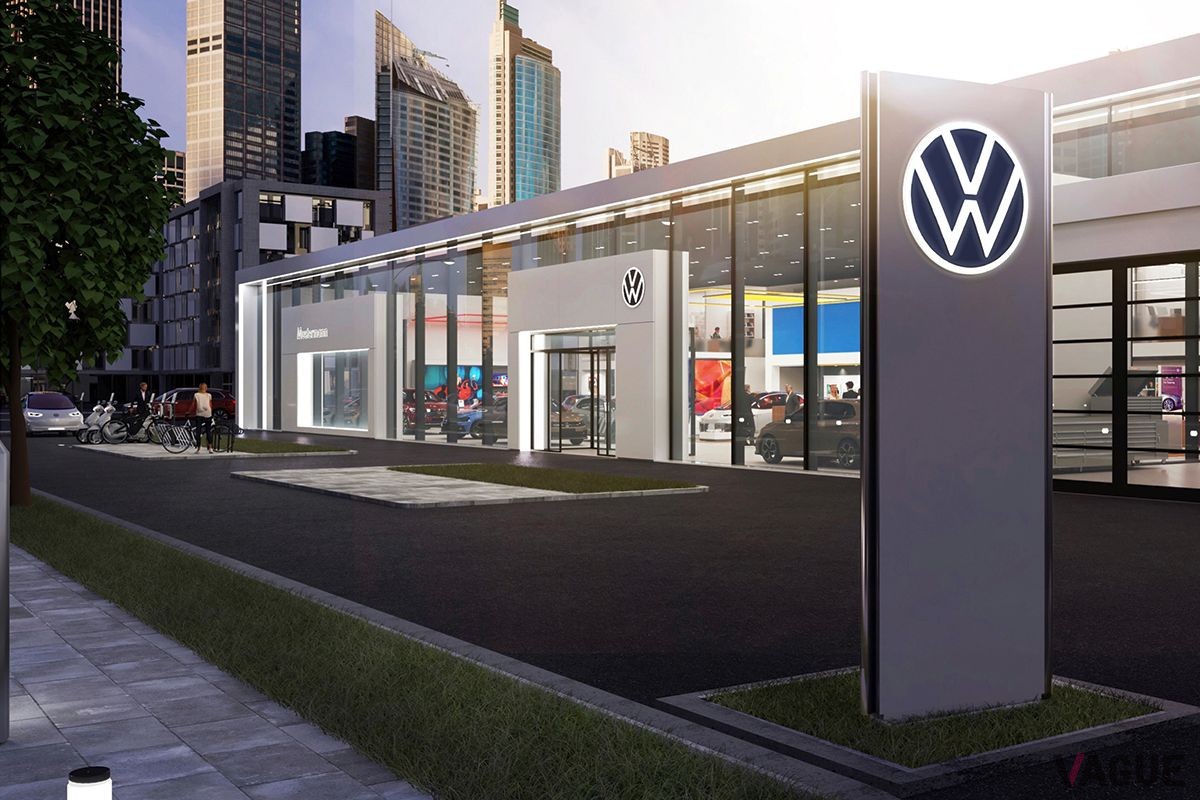 2019年9月に発表されたVWの新ロゴ