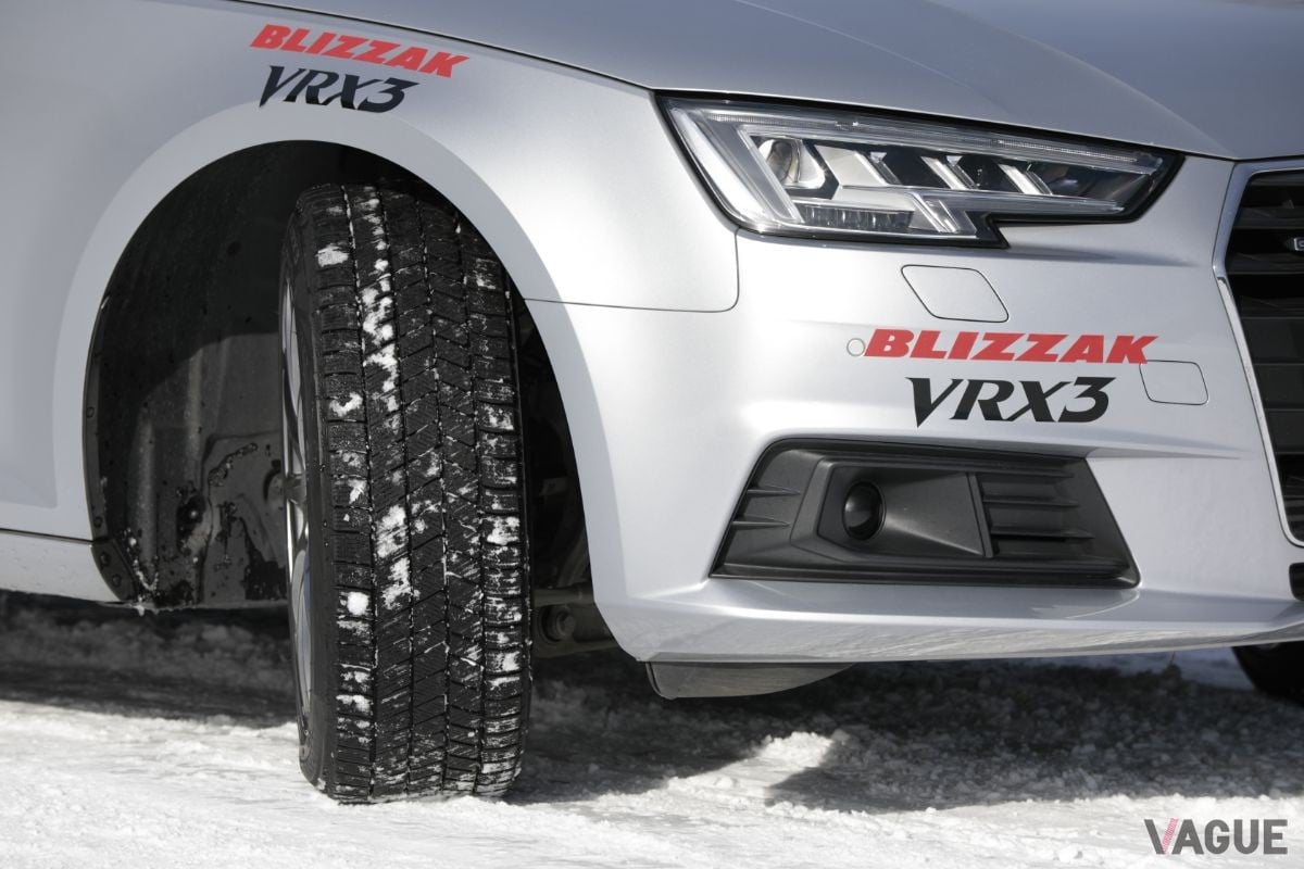 ブリヂストンの最新スタッドレスタイヤ「ブリザックVRX3」