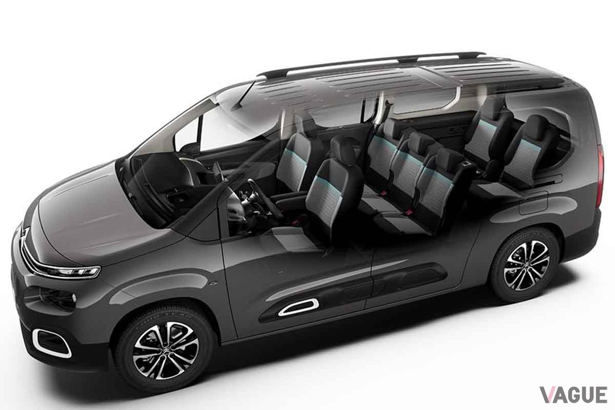 3列7人乗りのロングホイールベース仕様、シトロエン「ベルランゴXL」