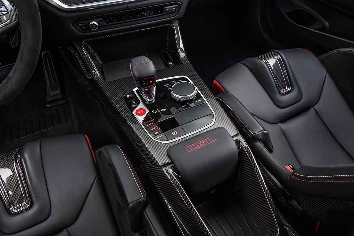 BMW「M4CSL」のインテリア