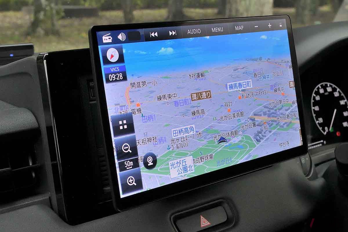 パナソニック「ストラーダ」の新モデル「CN-F1X10BHD」