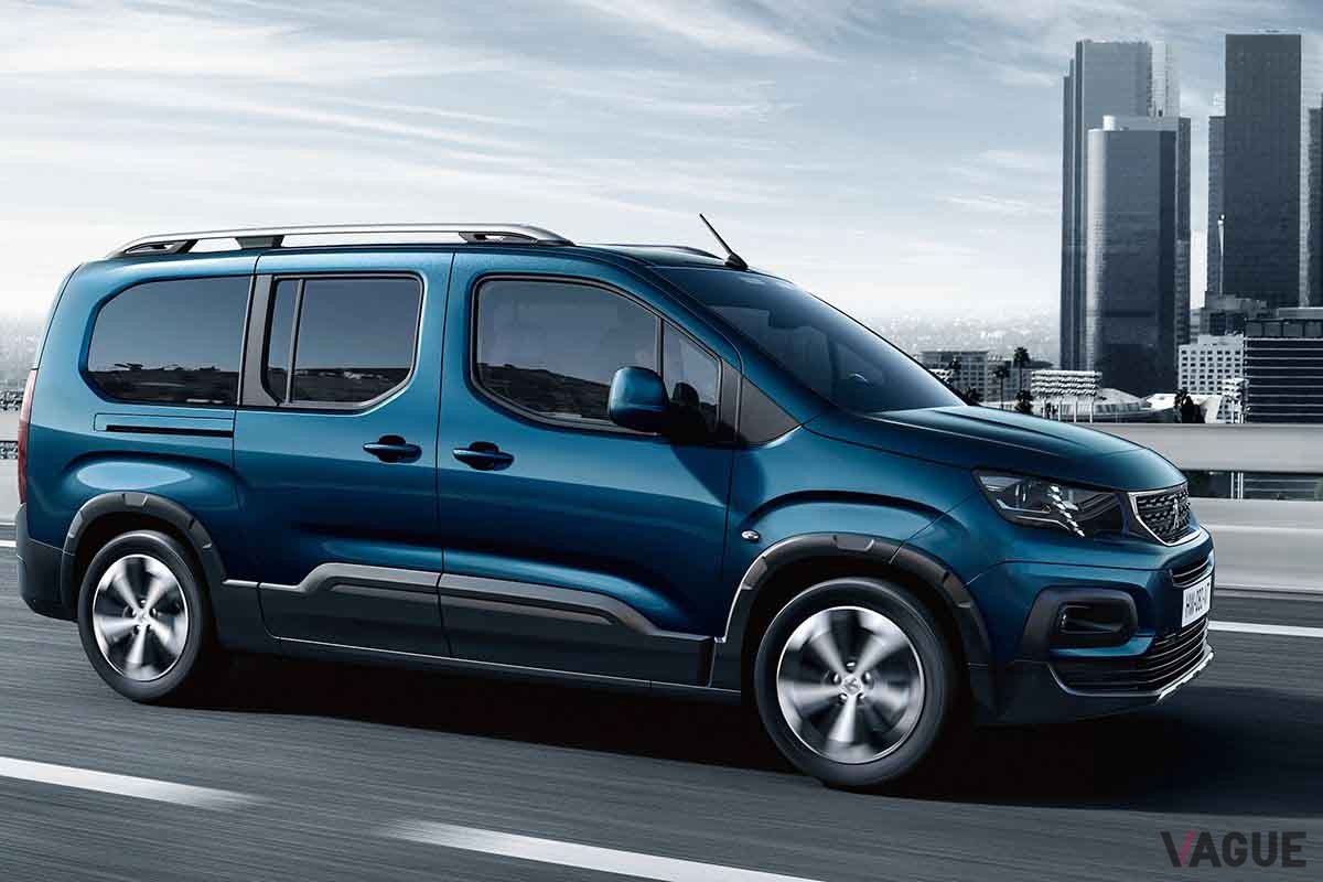 プジョーの3列7人乗りMPV「リフター・ロング」