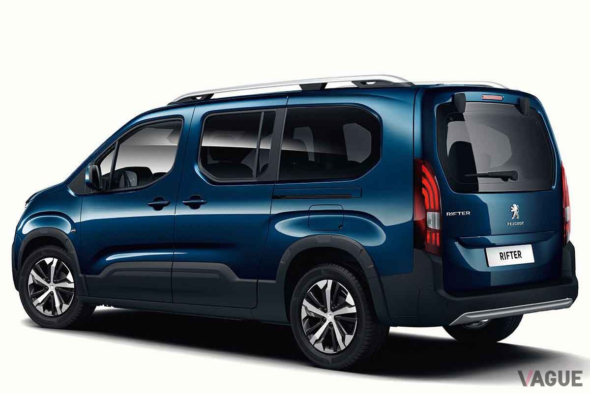 プジョーの3列7人乗りMPV「リフター・ロング」