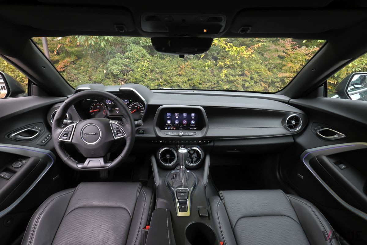 シボレー・カマロ「LT RS」のインテリア