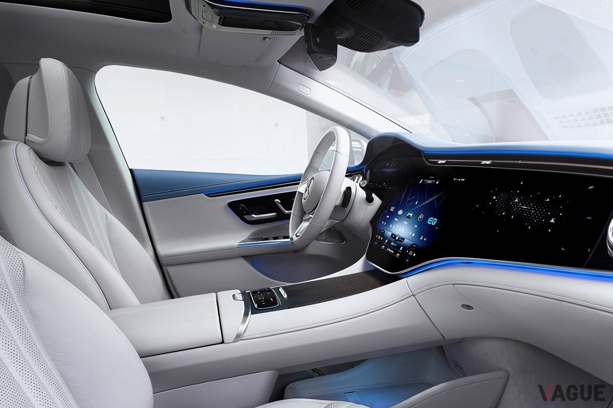 メルセデス・ベンツ新型「EQE」のインテリア