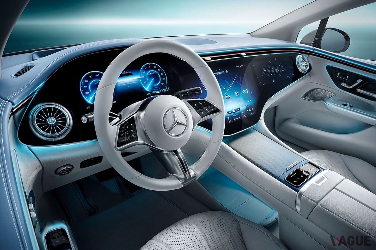 メルセデス・ベンツ新型「EQE」のインテリア