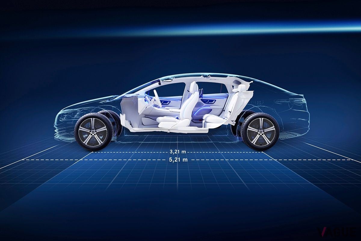 メルセデス・ベンツ新型「EQS」のインテリア