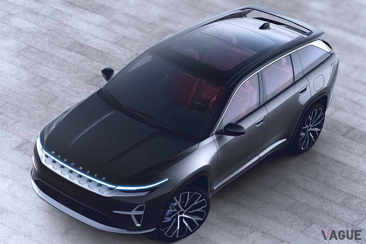 まもなく世界初公開される予定のジープ新型「ワゴニアS」