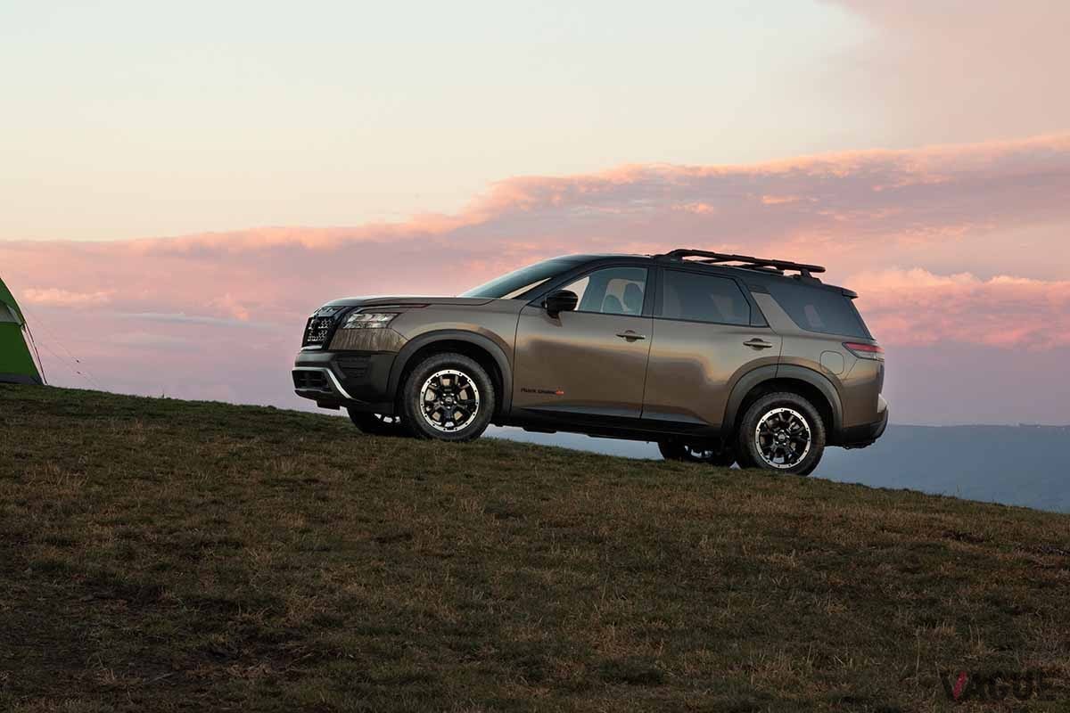 日産「パスファインダー」ロッククリーク
