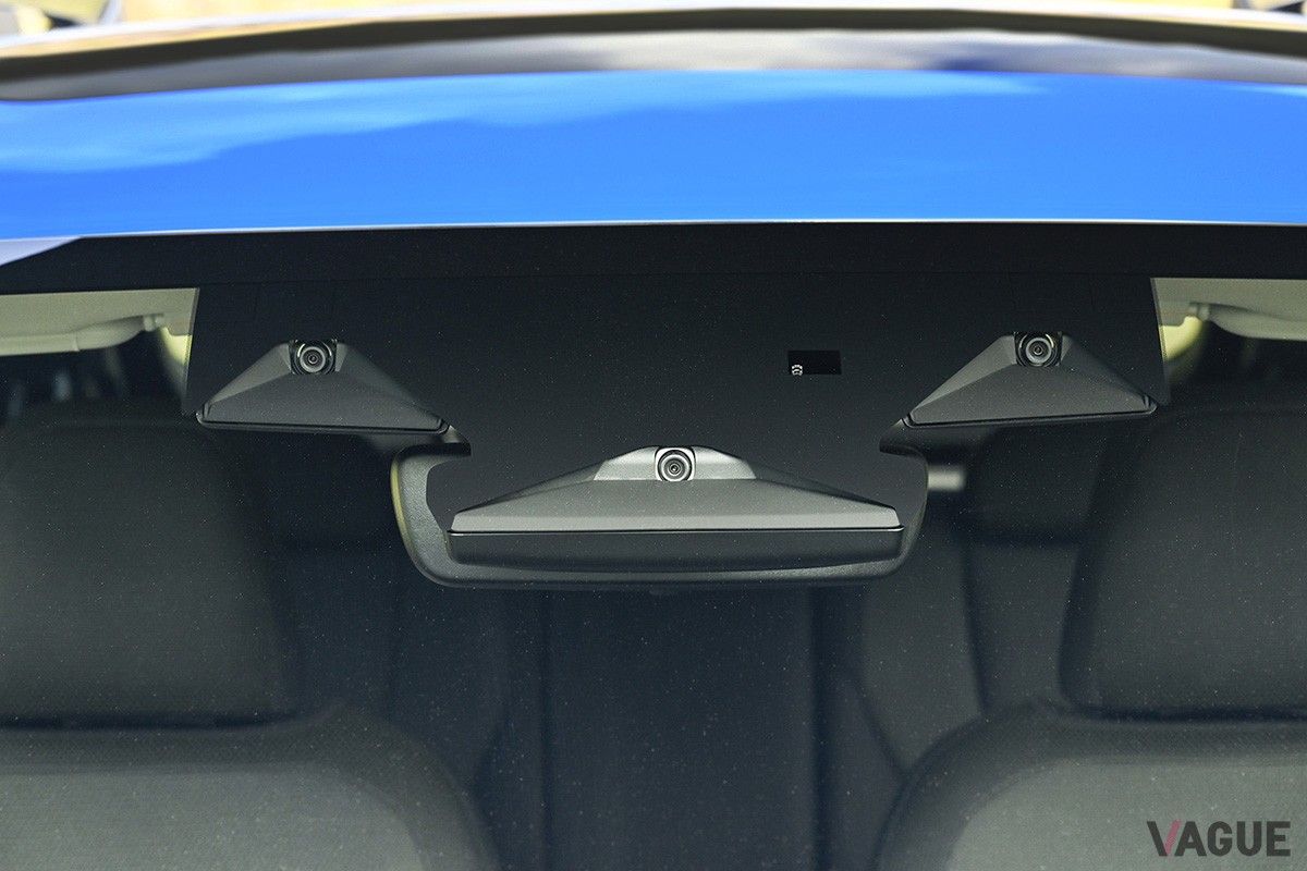 スバル新型「クロストレック」のカメラ