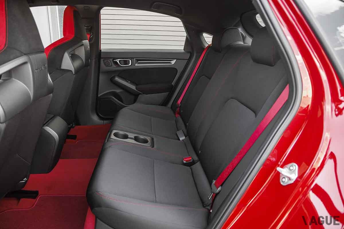 米国仕様のホンダ新型「シビックタイプR」のインテリア