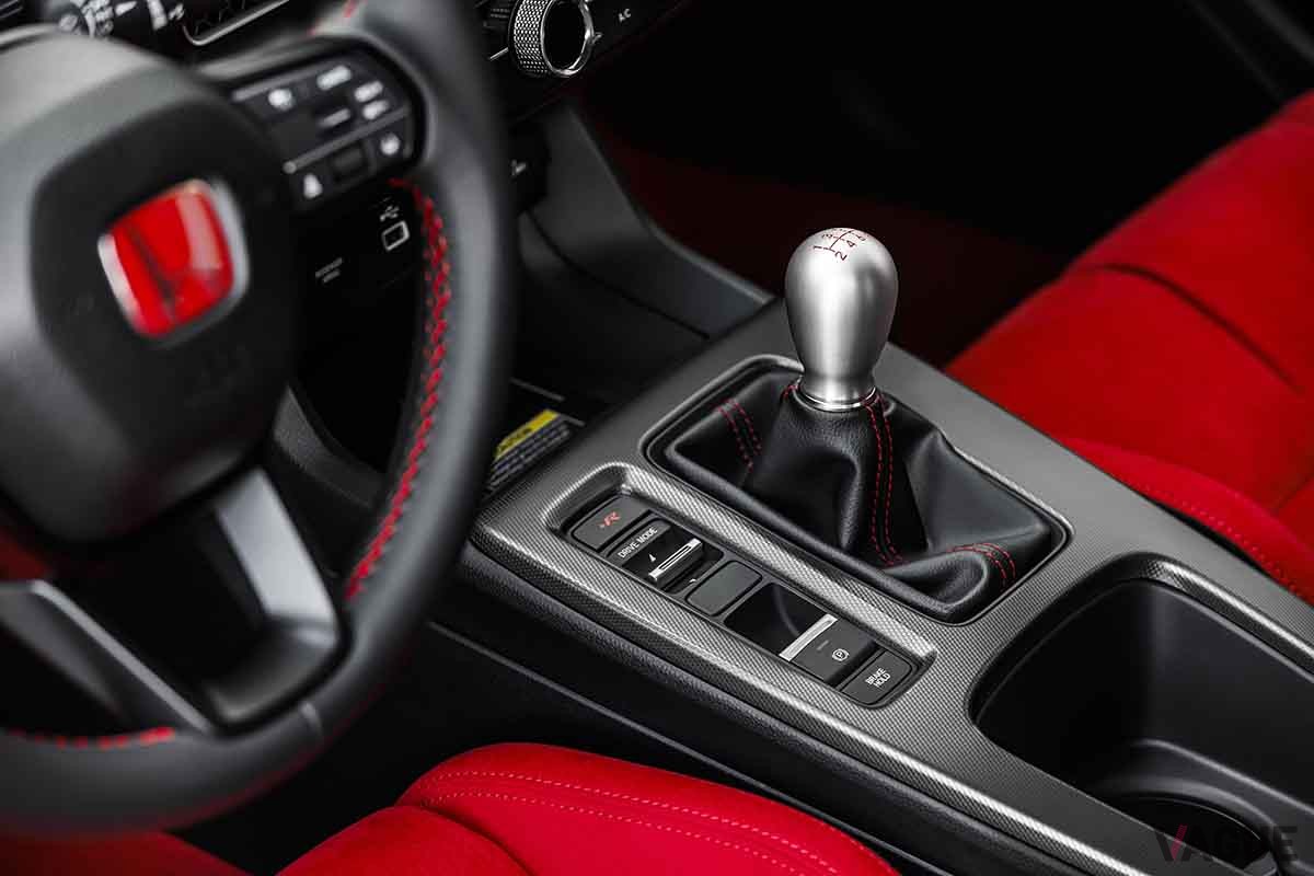 米国仕様のホンダ新型「シビックタイプR」のインテリア
