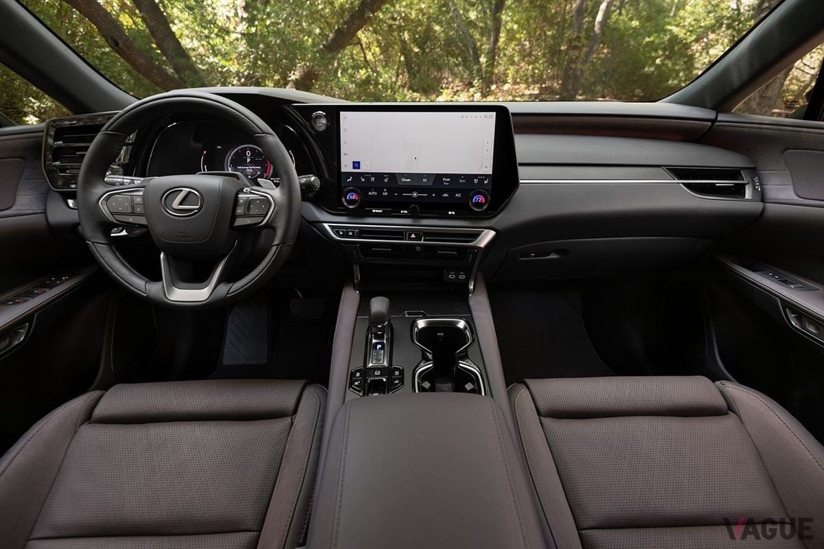 レクサス新型「RX」2023年モデルのインテリア