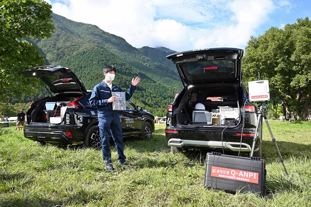 電気キャンプを象徴するプログラム「特務機関NERV 防災訓練デモ」