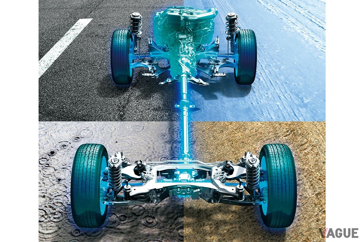 スバル「フォレスター」のシンメトリカルAWD