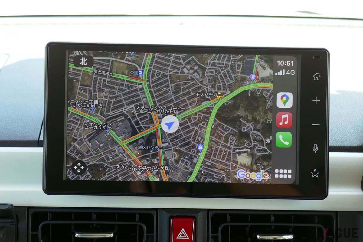 空から撮影したデータを元にルート案内が受けられるのはGoogleMapならではの機能