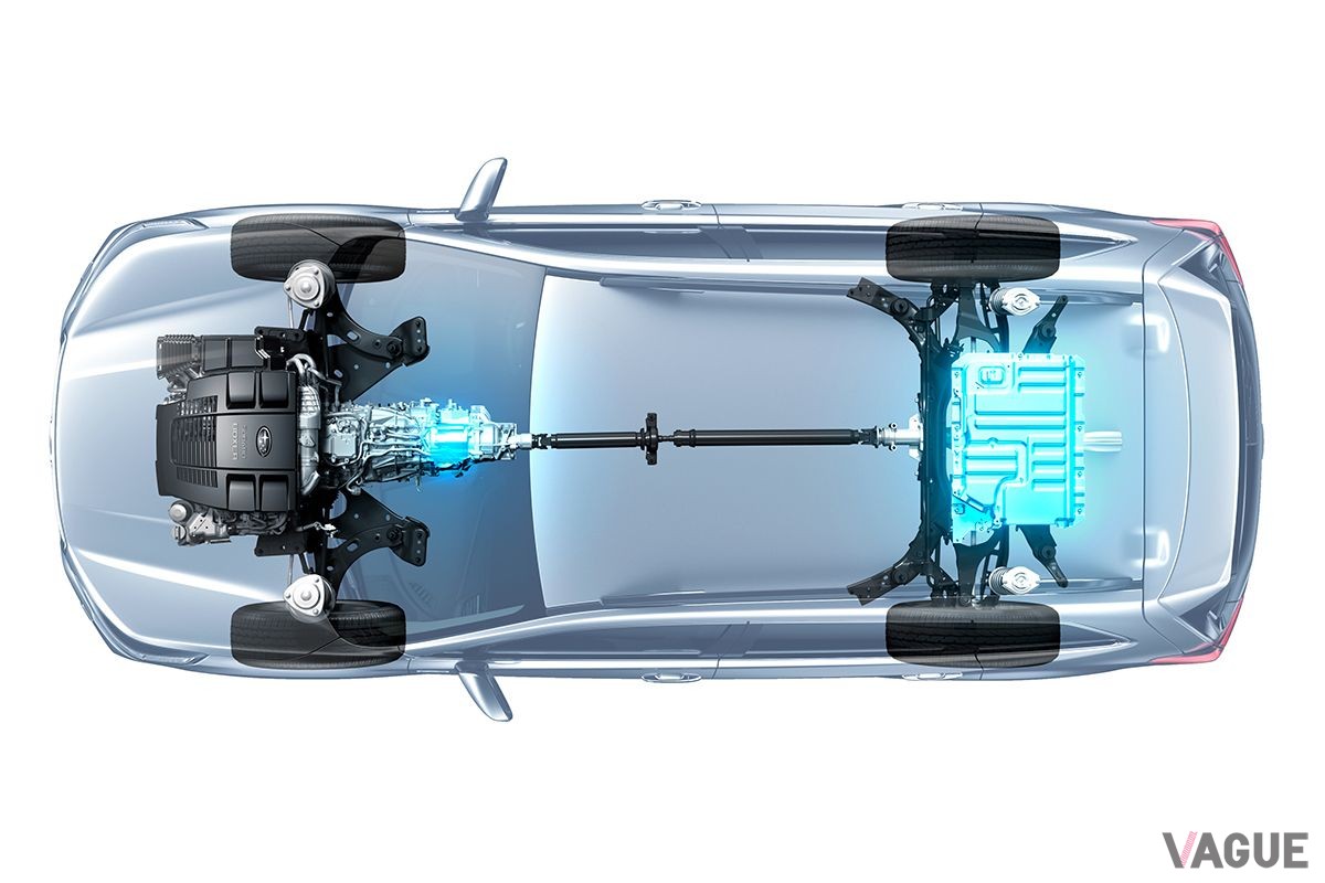 スバル「eBOXER」のシンメトリカルAWD