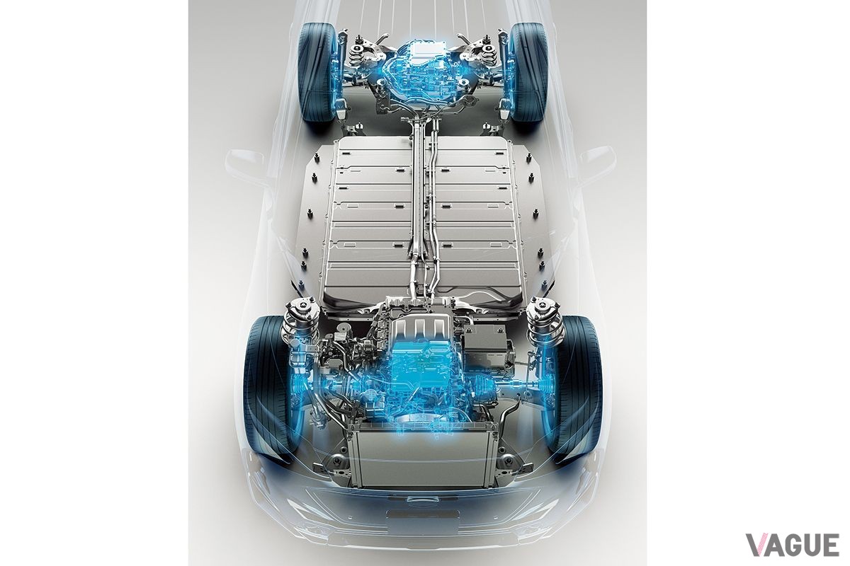 スバルEV用「デュアルモーターAWD」