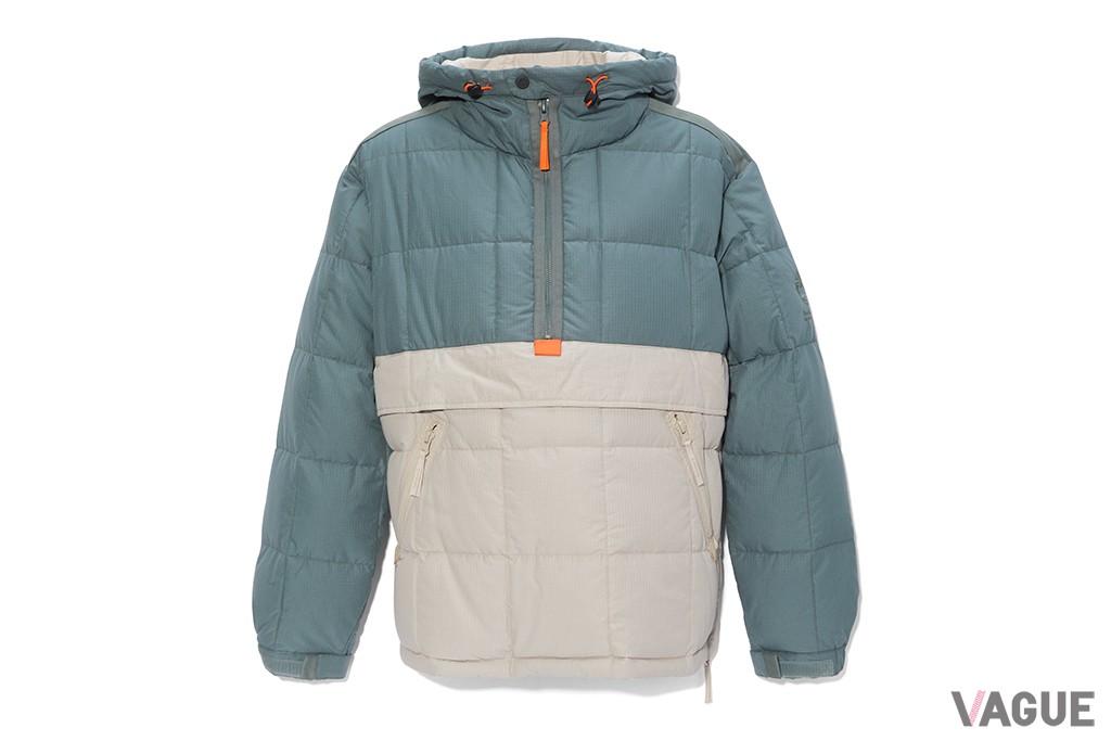 ティンバーランド「アースキーパーズ バイ レイバーン」の「オールジェンダー EK＋ バイ レイバーン プルオーバー パファー ジャケット」