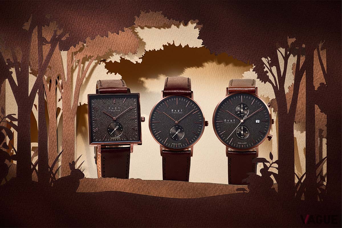 スクエアとラウンドフォルムの3モデル