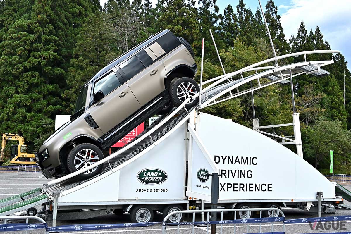 ランドローバーファンはもちろんのこと、日本でも人気のディフェンダーに乗ってみたいと思っていた人が多数来場した「ディフェンダーデイ2022」