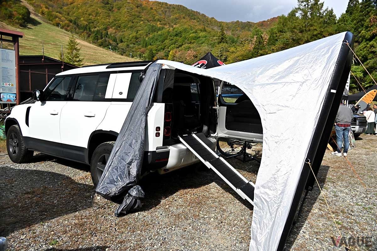 ランドローバーファンはもちろんのこと、日本でも人気のディフェンダーに乗ってみたいと思っていた人が多数来場した「ディフェンダーデイ2022」