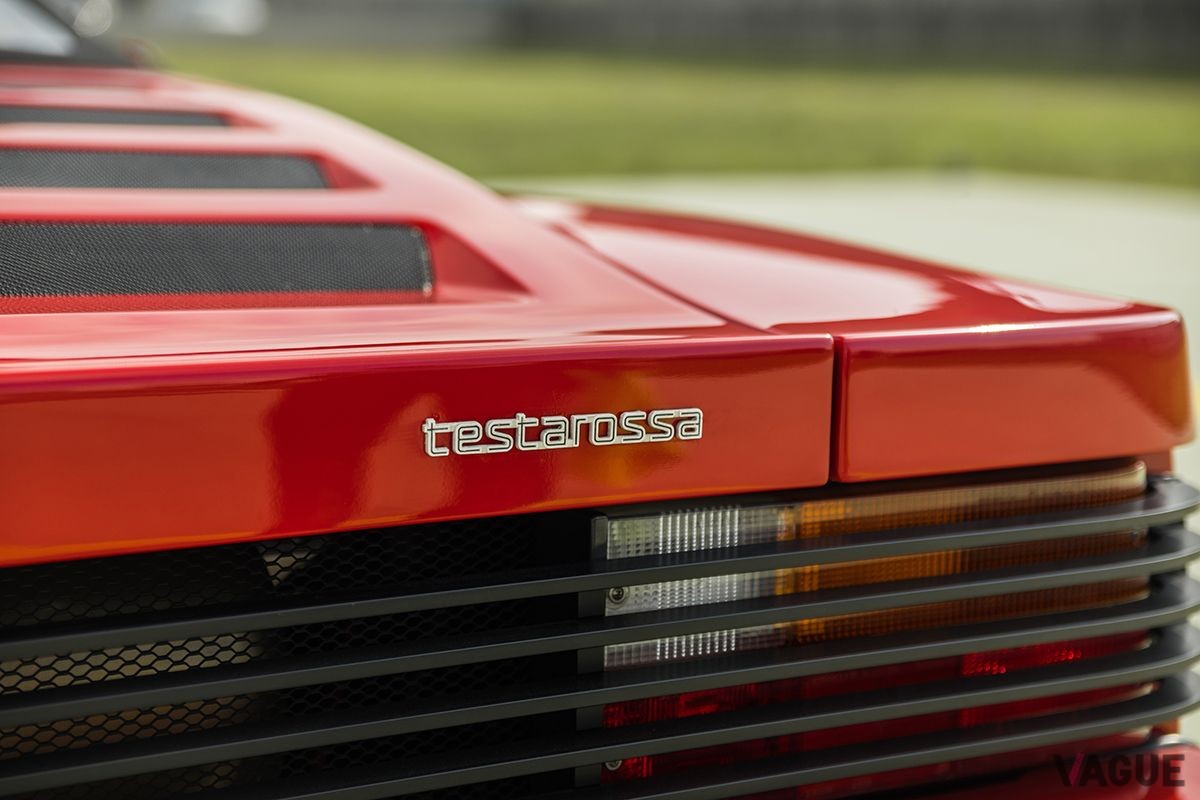 RMオークションに出品される1990年製フェラーリ「テスタロッサ ピニンファリーナ スパイダー 」スペシャル プロダクション'