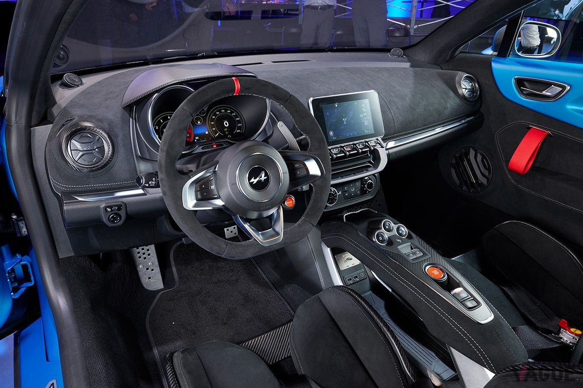 アルピーヌ「A110R」のインテリア