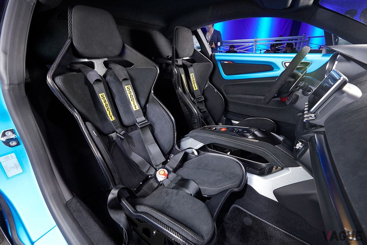 アルピーヌ「A110R」のインテリア